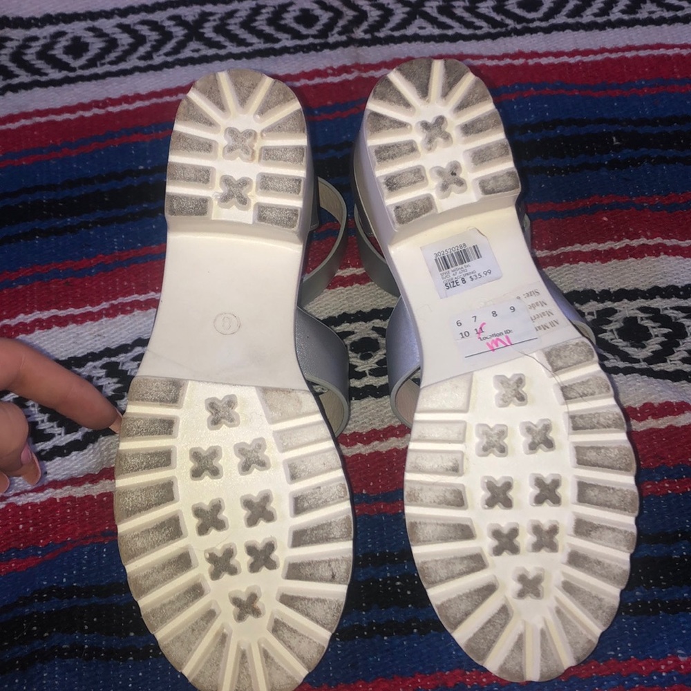 metallic sandals - Picture 3 of 4